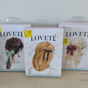 Lovete Boutique Hair Bow Tying Set 3 Pack Bundle